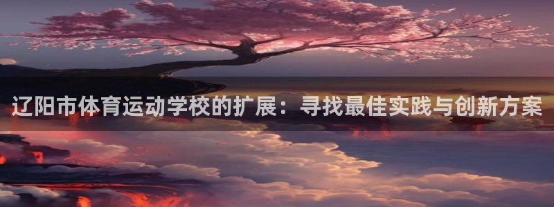 急速体育首页：辽阳市体育运动学校的扩展：寻找最佳实践与创新方案